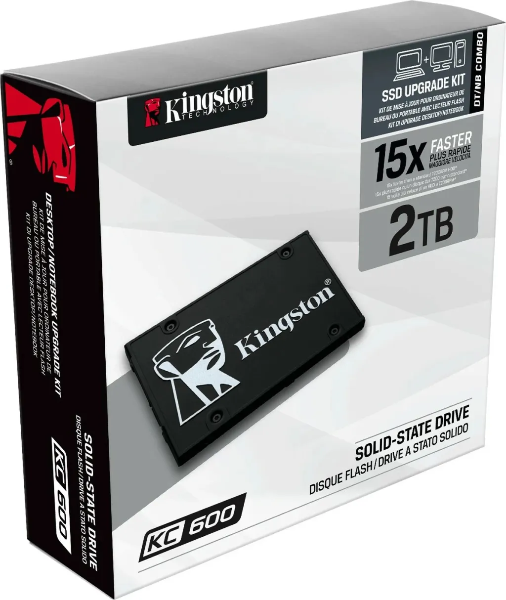 Disk SSD Kingston KC600, 2TB, 2.5" SATA III - 5