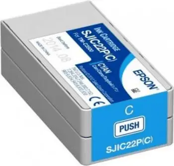 Ngjyrë për printer Epson C33S020602, 32.5ml, cian