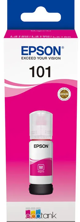 Ngjyrë për printer Epson 101 EcoTank, Magenta - 1