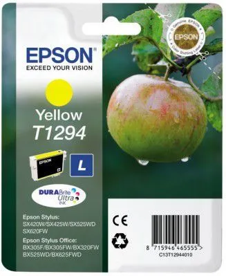 Toner Epson T1294, i verdhë - 1