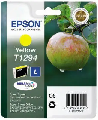 Toner Epson T1294, i verdhë