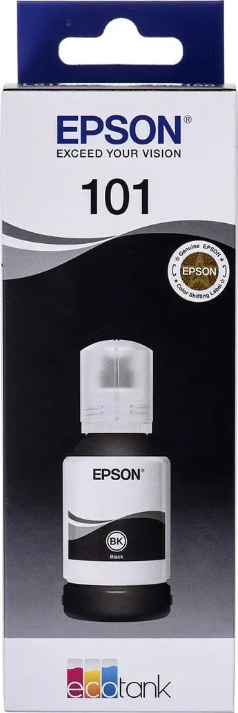 Ngjyrë për printer Epson C13T03V14A, EcoTank 101, e zezë - 1