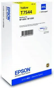 Ngjyrë për printer Epson CT13T754440, 69ml, e verdhë - 1
