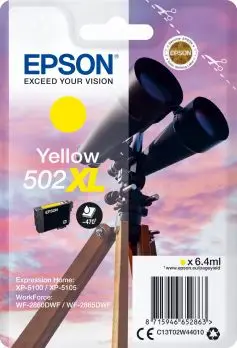 Toner për printer Epson 502XL, i verdhë