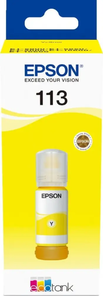 Ngjyrë printeri Epson 113, 70ml, e verdhë