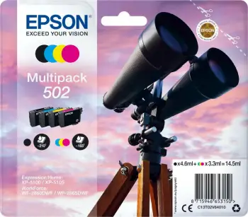 Set ngjyra për printer Epson 502 (CMYK)