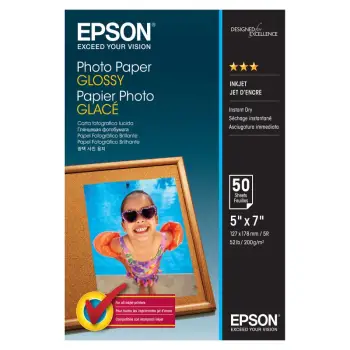 Letër fotografike për printer EPSON Photo Paper Glossy, 13x18cm, 50 fletë