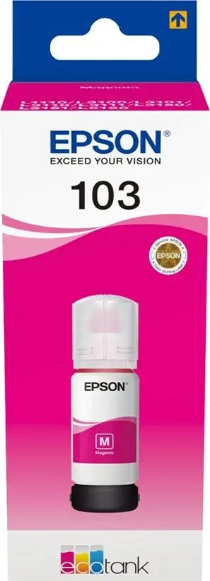 Ngjyrë për printer Epson 103 EcoTank, 65ml, 7500 faqe, magenta
