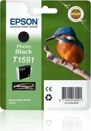 Ngjyrë Epson T1591, e zezë - 1
