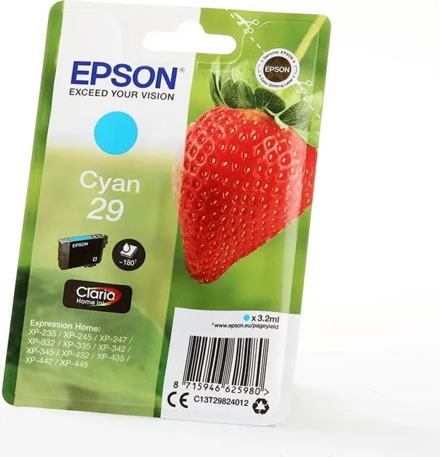 Ngjyrë Epson Singlepack 29 Claria Home, e kaltër e lehtë - 1