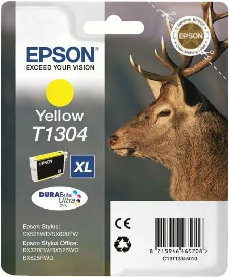 Ngjyrë për printer Epson DURABrite Ultra Ink T1304, 10.1ml, e verdhë - 2