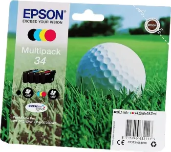 Ngjyrë Epson Multipack 4-colours 34 DURABrite Ultra