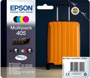 Ngjyrë Epson Multipack 405 DURABrite, 4 ngjyra