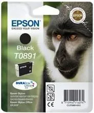 Ngjyrë për printer EPSON SX10x 20x 40x (T0891), 5.8ml, e zezë - 1