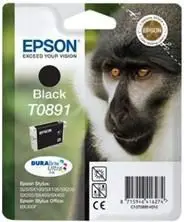 Ngjyrë për printer EPSON SX10x 20x 40x (T0891), 5.8ml, e zezë
