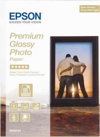 Letër fotografike për printer EPSON Premium, 13x18cm, 30 fletë