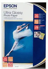 Letër Epson Ultra Glossy, 10x15, 50 fletë