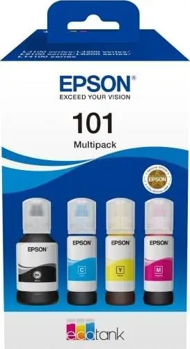 Ngjyrë Epson 101 EcoTank 4-colour Multipack
