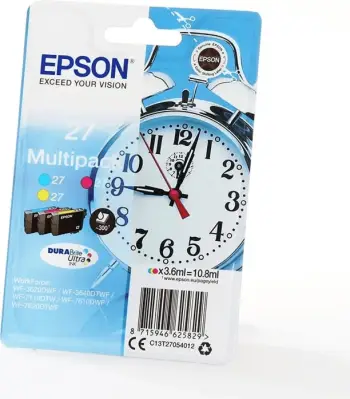 Ngjyrë Epson Multipack 27 DURABrite Ultra, 3 ngjyra