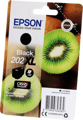 Ngjyrë Epson, 202XL, e zezë