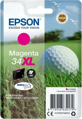 Ngjyrë printeri Epson Singlepack 34XL DURABrite Ultra Ink, magenta
