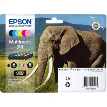 Ngjyrë Epson Multipack 6-colours 24 Claria Photo HD