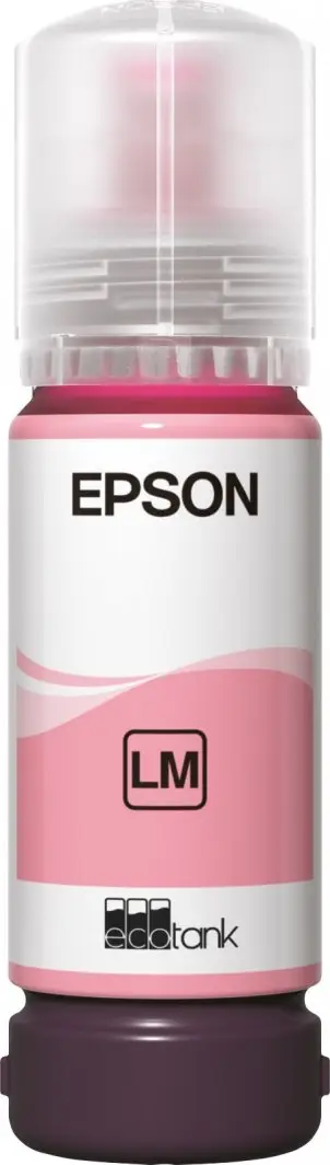 Ngjyrë për printer EPSON 108 EcoTank Light Magenta, 7200 faqe, vjollcë