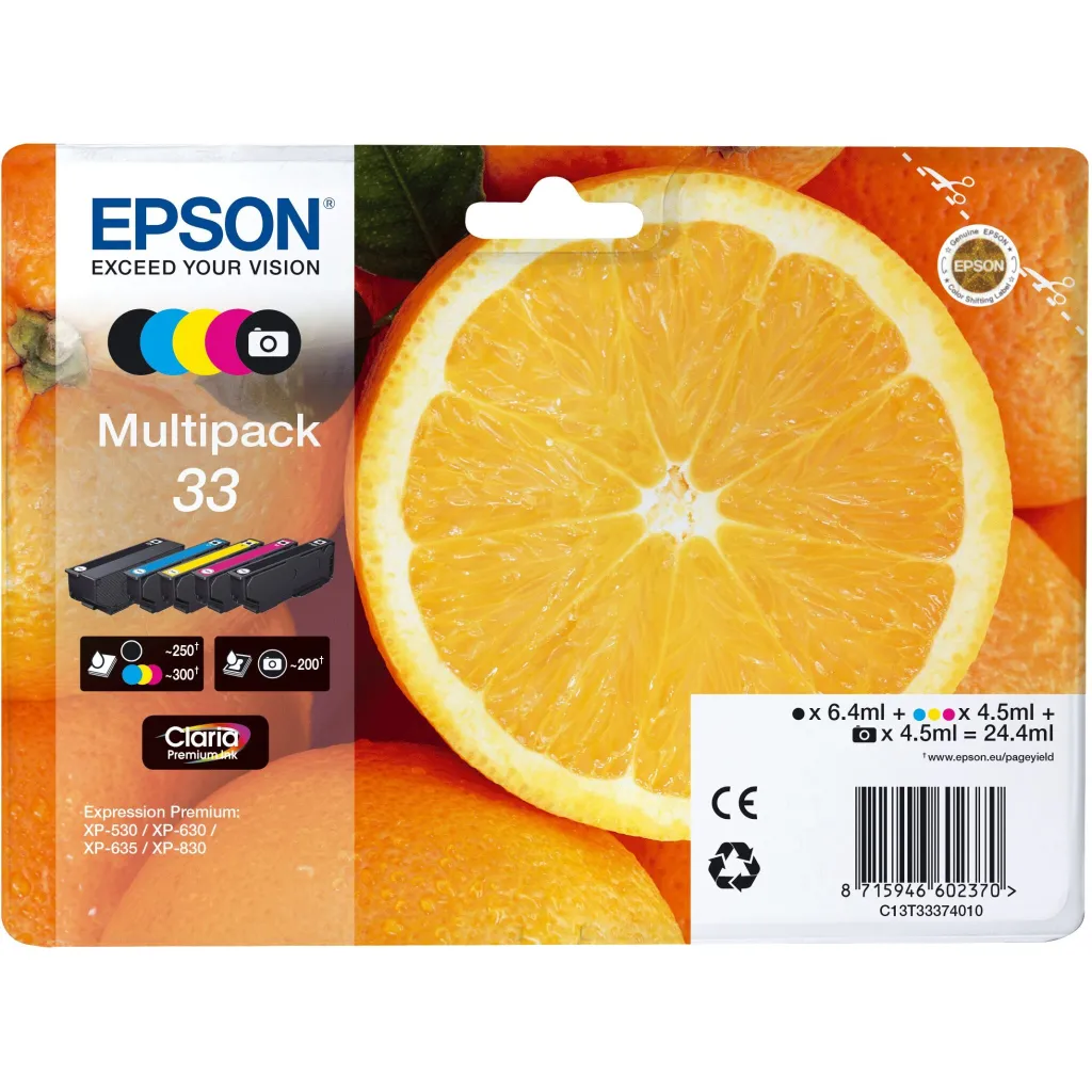 Ngjyrë Epson Multipack, 5 ngjyra - 1