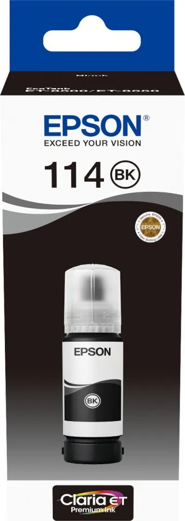 Ngjyrë printeri Epson 114 EcoTank, 70ml, e verdhë - 1