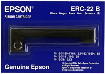 Shirit për printer Epson, ERC-22, e zi