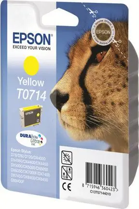 Ngjyrë për printer Epson, 5.5 ml, e verdhë