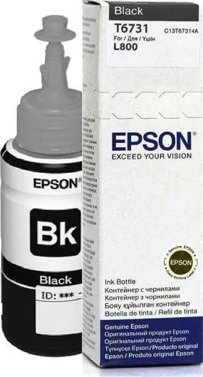 Ngjyrë printeri Epson T67314, 70ml, e zezë - 1