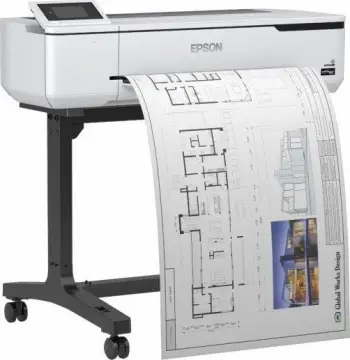 Printer Epson Technical SureColor SC-T5100 Wireless (C11CF12301A0), 1GB Ram, 2400 x 1200 DPI