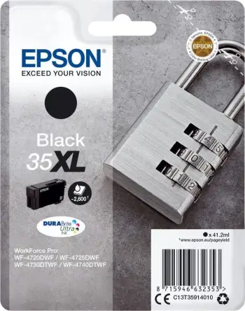 Ngjyrë printeri Epson 35XL, e zezë