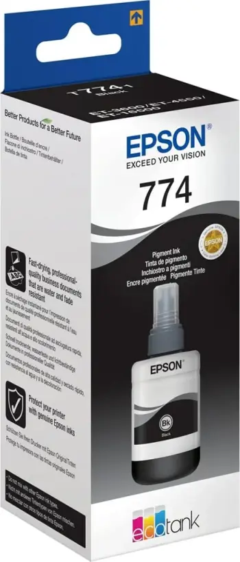 Ngjyrë për printer EPSON C13T77414A, e zezë