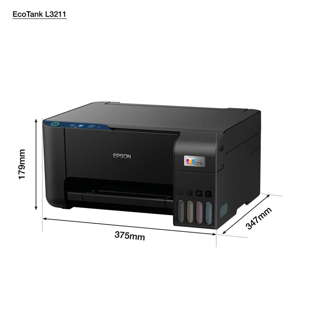 Printer multifunksional Epson L3211, Inkjet, i zi - 3