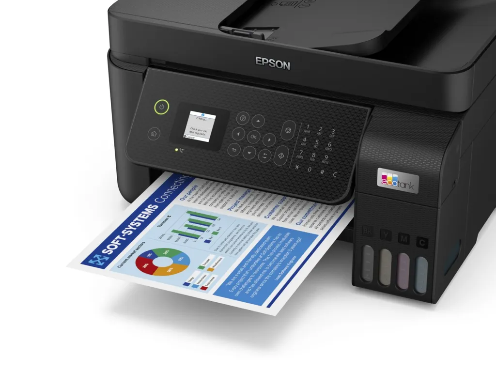 Printer multifunksional Epson L5290, Inkjet, i zi - 14