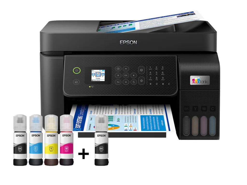 Printer multifunksional Epson L5290, Inkjet, i zi - 20