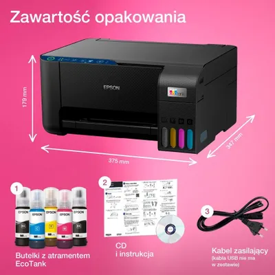 Printer multifunksional Epson L3251, Inkjet, i zi - 7