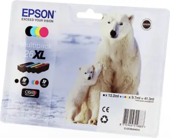 Ngjyrë Epson T2636, 26XL Claria Premium, 4 copë