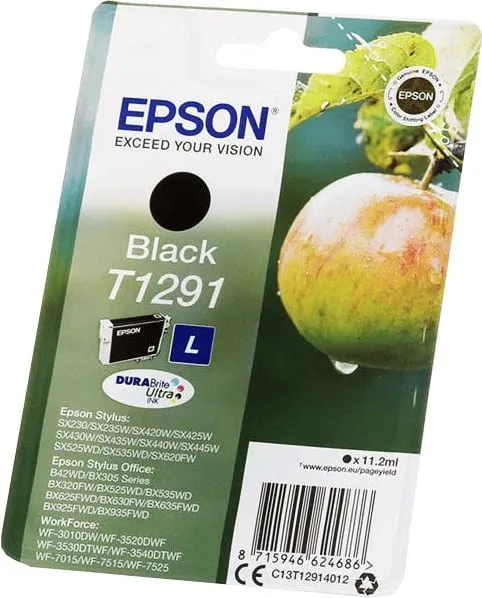 Ngjyrë Epson T1291 DURABrite Ultra, e zezë - 1