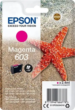 Ngjyrë për printer Epson Ink 603, magenta