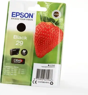 Ngjyrë për printer Epson Claria Home Ink Singlepack 29, 175 faqe, e zezë