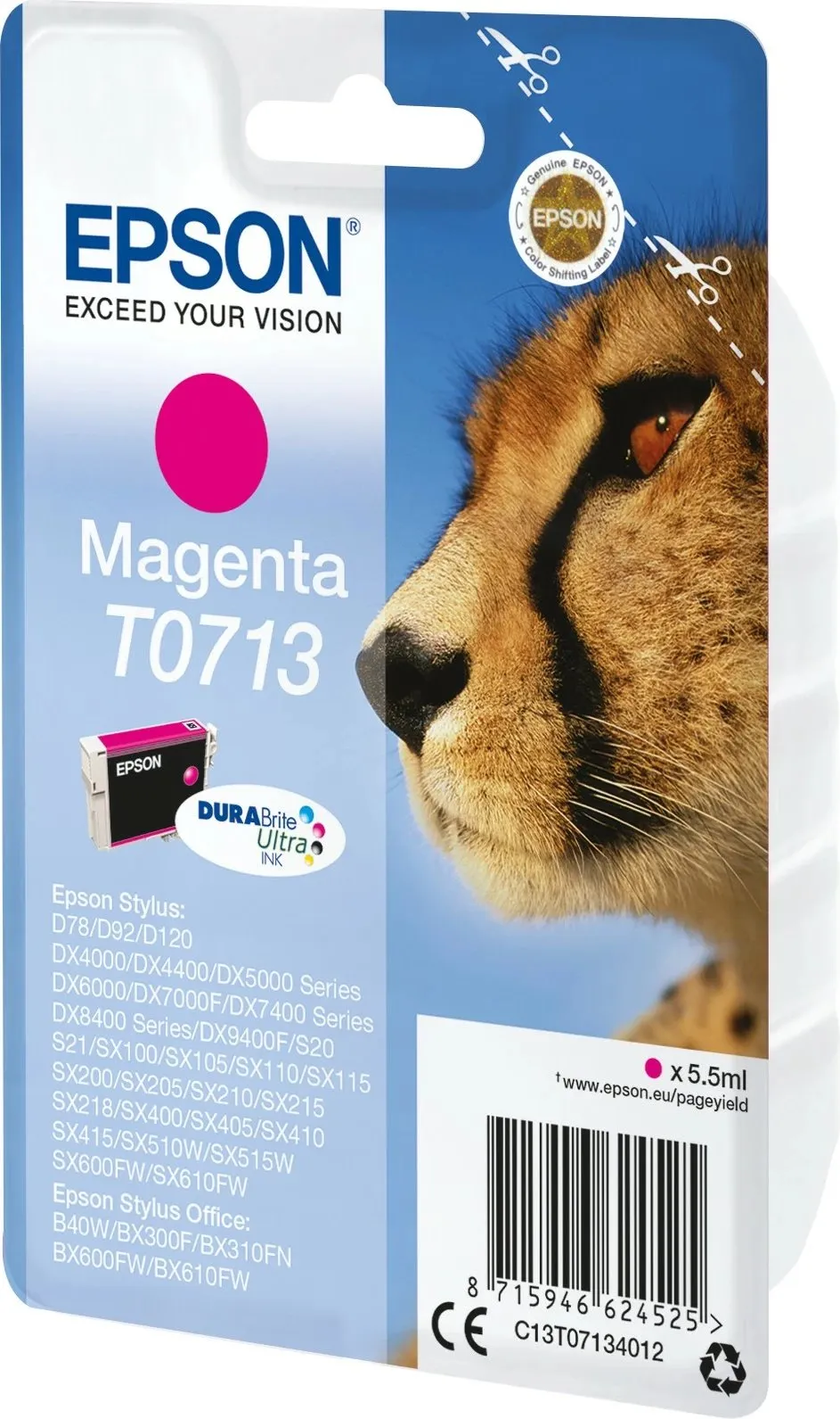 Toner Epson T0713 magenta - 2