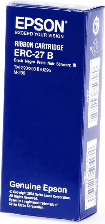 Shirit boje printeri nylon, Epson ERC-27B C43S015366, i zi
