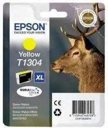 Ngjyrë për printer Epson T1304 / C13T13044010, e verdhë