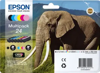 Ngjyrë Epson Set Multipack Photo HD (C13T24284011), 6 ngjyra