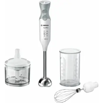 Blender dore Bosch MSM66150, 600 W, Argjendtë, Bardhë
