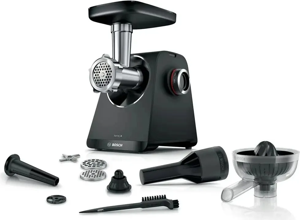 Mulli mishit Bosch MFWS430B, 500 W, zi/argjendtë - 2