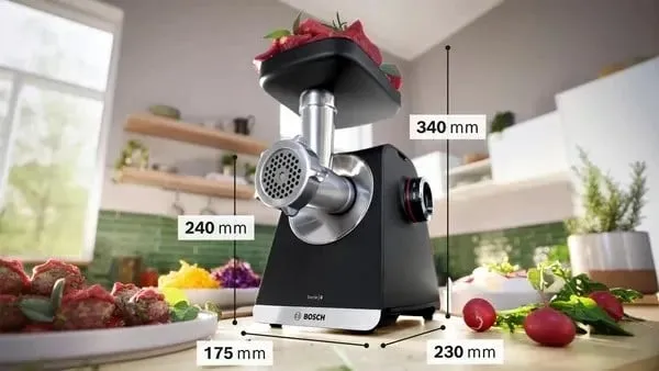 Mulli mishit Bosch Serie 6 MFWS650B, 500 W, zi/argjend - 3